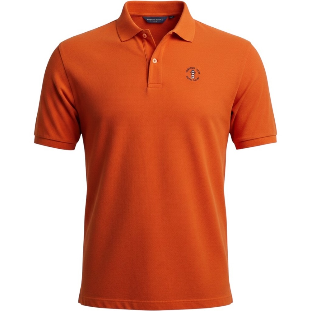 Polo Golf Ralph Lauren Harbour Town Golf Links Polo Shirt Mens Large Orange